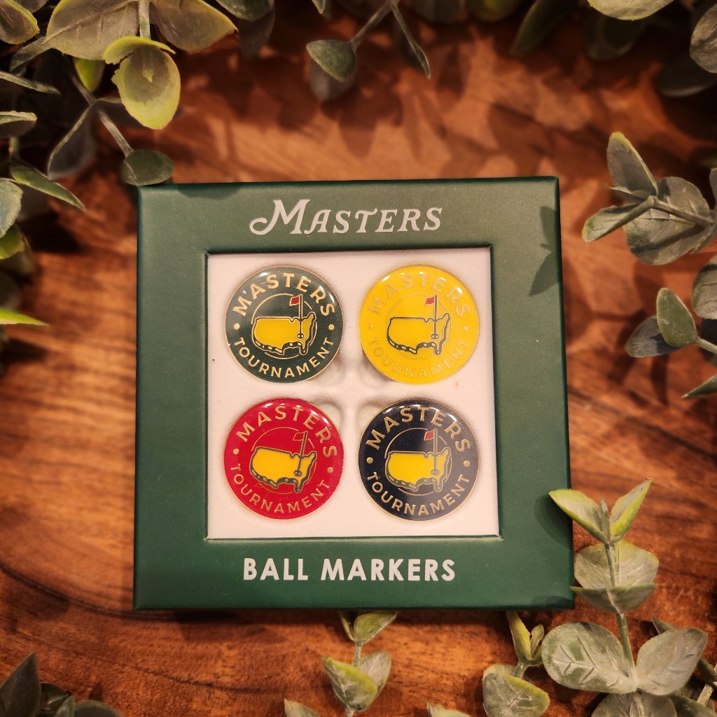 Masters Tournament Ball Markers Set